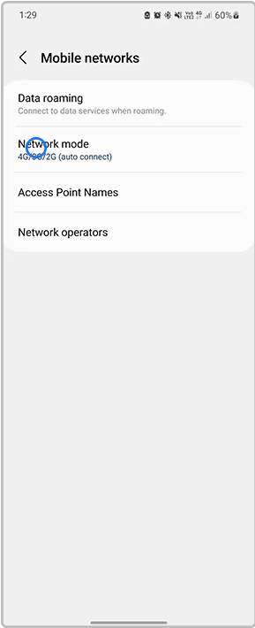 Samsung network mode.png
