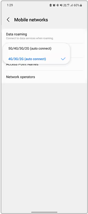 Samsung preferred network mode.png